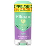 Mitchum for Women Advanced Gel Anti-Perspirant & Deodorant, Shower Fresh- 2 ea