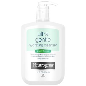 Hypoallergenic Makeup on Neutrogena Ultra Gentle Hydrating Cleanser  Creamy Formula