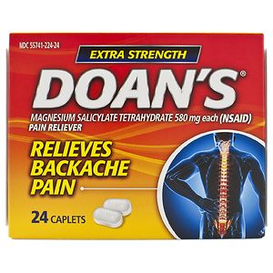 UPC 849648082241 product image for Doan's Extra Strength Pain Reliever, Caplets, 24 ea | upcitemdb.com