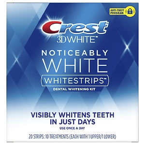 UPC 037000871828 product image for Crest Whitestrips Noticeably White, 20 sh | upcitemdb.com