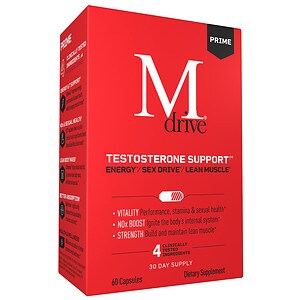 UPC 852388001243 product image for DreamBrands Mdrive Testosterone Support Prime Formula with DHEA, Tablets, 60 ea | upcitemdb.com