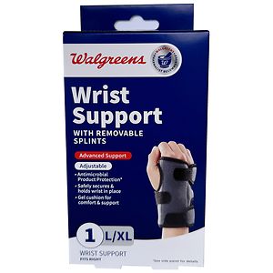 UPC 049022739703 product image for Walgreens Wrist Support, Right, Large/XL, 1 ea | upcitemdb.com