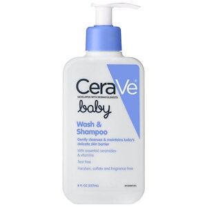 CeraVe Baby Wash & Shampoo- 8 oz