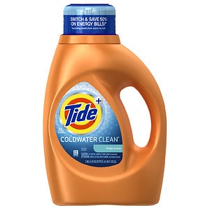 UPC 037000873525 product image for Tide Coldwater Clean Liquid Laundry Detergent 24 Loads, Fresh, 46 fl oz | upcitemdb.com