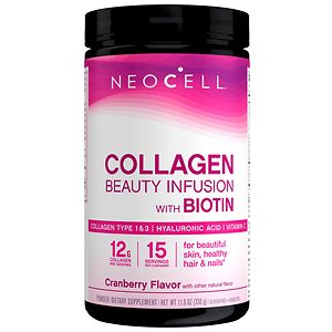 UPC 016185129429 product image for NeoCell Beauty Infusion Refreshing Collagen Drink Mix, Cranberry Cocktail, 15.87 | upcitemdb.com