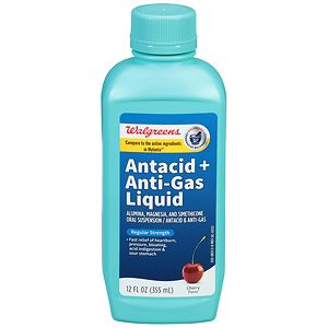 UPC 311917151854 product image for Walgreens Comfort Antacid, Cherry, 12 fl oz | upcitemdb.com