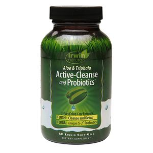 UPC 710363583071 product image for Irwin Naturals Active-Cleanse & Probiotics, Soft-Gels, 60 ea | upcitemdb.com