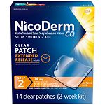NicoDerm CQ Smoking Cessation Aid, Step 2, Clear by 