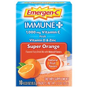 UPC 885898000413 product image for Emergen-C Immune+, Orange, 10 ea | upcitemdb.com