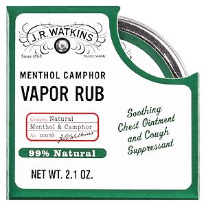 UPC 818570008919 product image for J.R. Watkins Menthol Camphor Vapor Rub, 2.1 oz | upcitemdb.com