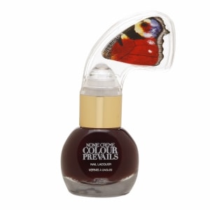 Nonie Creme Colour Prevails Nail Lacquer, Wine O' Clock (Dark Red)- .32 fl oz