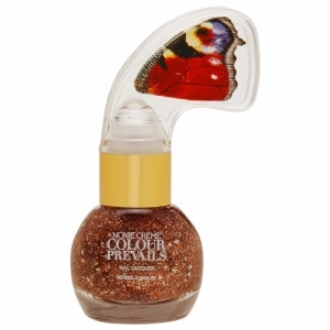 Nonie Creme Colour Prevails Nail Lacquer, Mr. Right Now (Bronze Glitter)- .32 fl oz