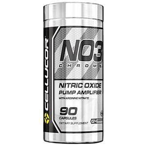 Cellucor NO3 Chrome  Stimulant-Free Pre Workout  Nitric Oxide Pump Amplifier  90 Capsules