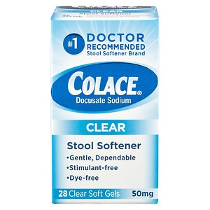 UPC 367618109281 product image for Colace Clear 50 mg Soft Gels, 28 ea | upcitemdb.com