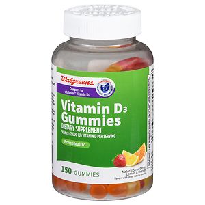 UPC 311917176529 product image for Walgreens Vitamin D3 2000 IU Gummies, Fruit, 150 ea | upcitemdb.com