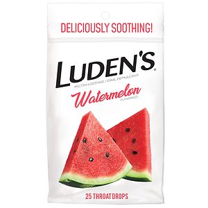UPC 814832015299 product image for Luden's Throat Drops, Watermelon, 25 ea | upcitemdb.com
