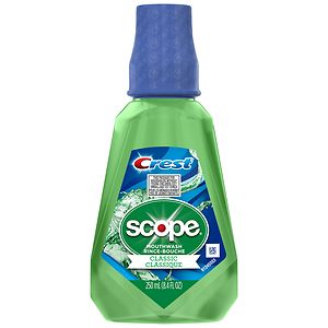 UPC 037000956600 product image for Crest Plus Scope Classic Mouthwash, Mint, 8.45 oz | upcitemdb.com