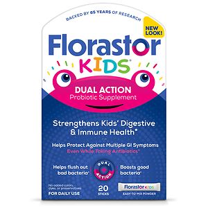 Florastor Kids Daily Probiotic Supplement Packets, 250mg- 20 ea