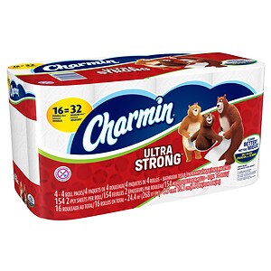 UPC 037000922711 product image for Charmin Ultra Strong Toilet Paper, 16 ea | upcitemdb.com