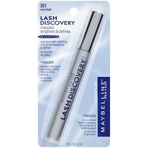Maybelline Lash Discovery Washable Mascara, Very Black