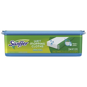 Swiffer Sweeper Wet Mopping Cloths, Open Window Fresh Grand Air- 24 ea