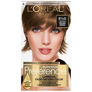 Medium Golden Brown Hair Color Loreal