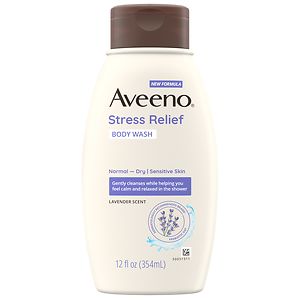 Aveeno Stress Relief Body Wash, 12 fl oz