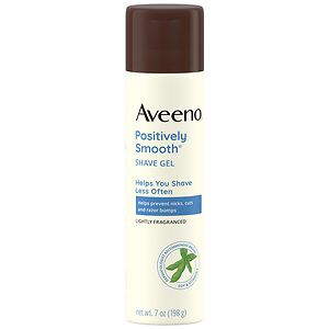 Aveeno Positively Smooth Shave Gel- 7 oz