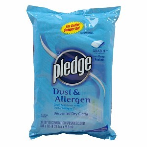 Pledge Dust & Allergen Dry Cloths