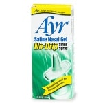 Ayr Saline Nasal Gel, No-Drip Sinus Spray