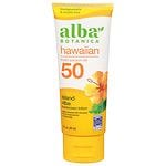 Alba Botanica Hawaiian Natural Sunscreen with Green Tea, SPF 45