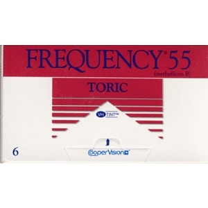 Frequency 55 Toric Contact Lens-6 lenses per Box