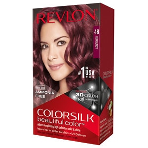 Buy Revlon Colorsilk Beautiful Color, Burgundy 48 & More drugstore