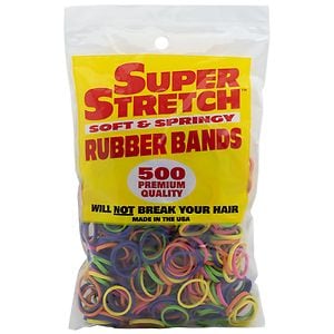 Super Stretch Soft & Springy Rubber Bands | drugstore.com