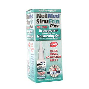 NeilMed SinuFrin Plus No Drip Decongestant Moisturizing Gel | drugstore.com