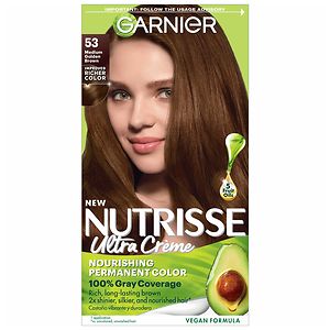 Garnier Nutrisse Permanent Haircolor, Chestnut 53 | drugstore.com