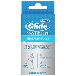 Oral-B Glide Pro-Health Threader Floss | drugstore.com